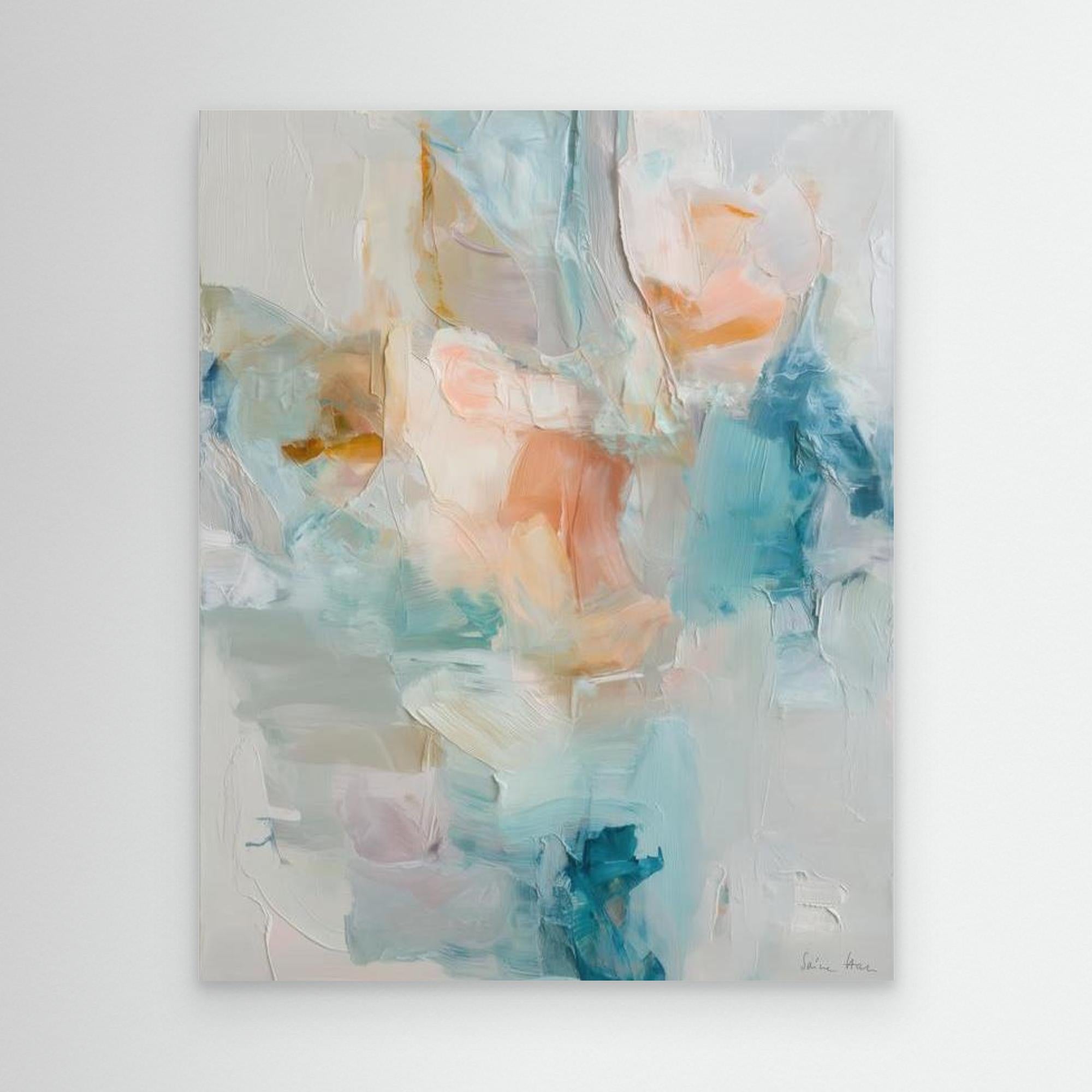 Drift Fields 04 abstract colour field painting fine art print unframed
