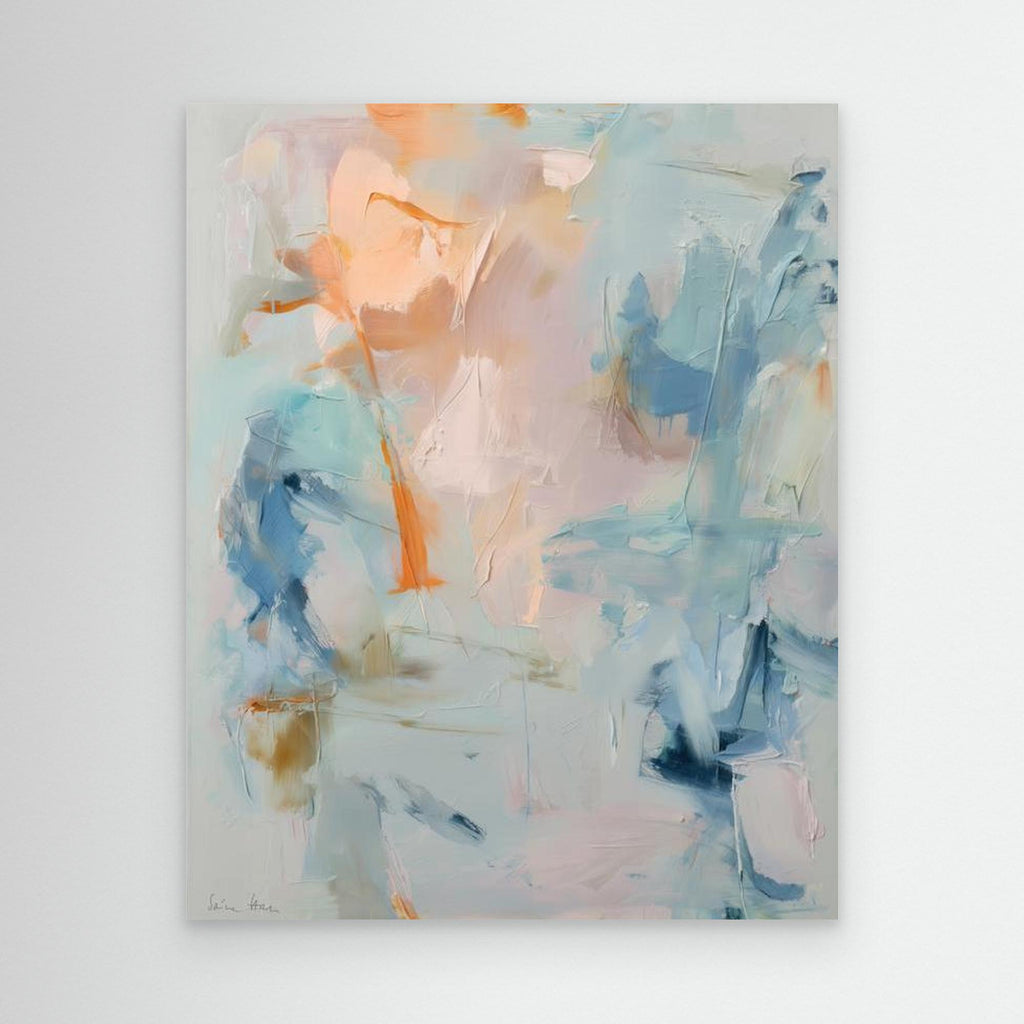 Drift Fields 07 abstract colour field painting fine art print unframed