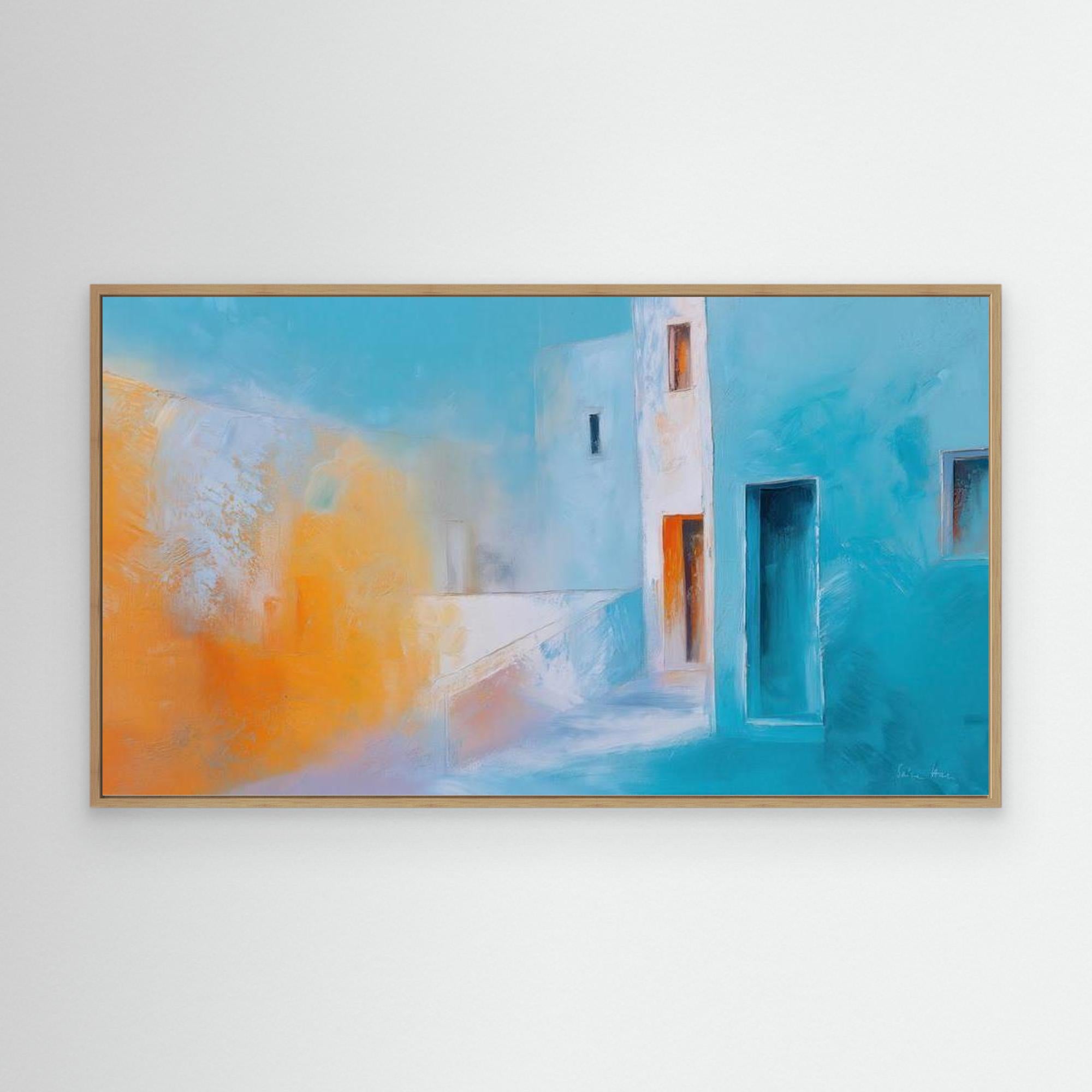 Utopia Walks 06 architectural abstract landscape fine art print
