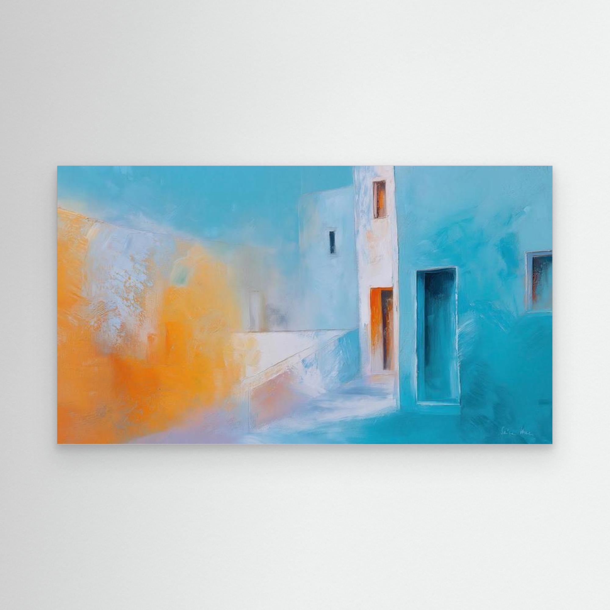 Utopia Walks 06 architectural abstract landscape fine art print
