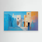 Utopia Walks 21 architectural abstract landscape fine art print unframed