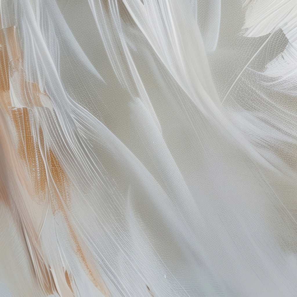 Aerial Gestures 14 abstract feather texture detail