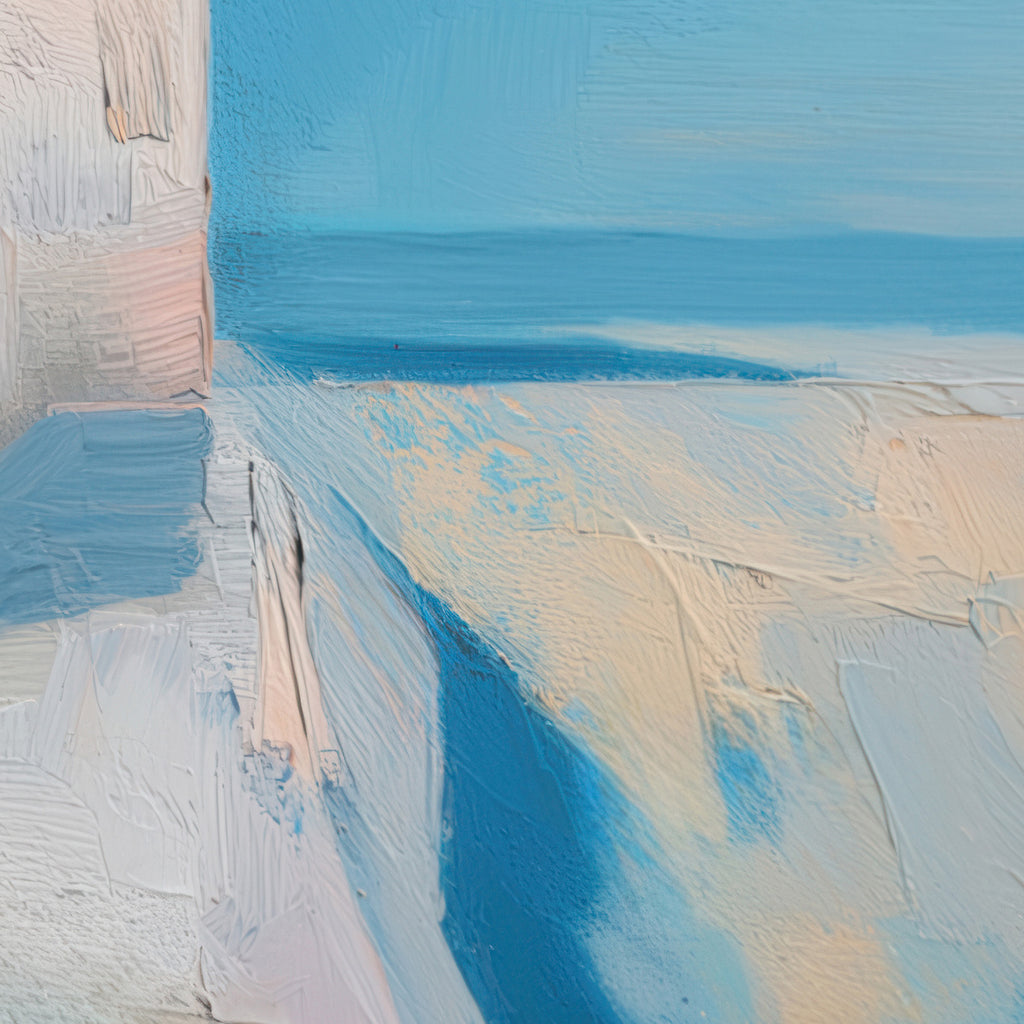 Utopia Walks 01 abstract landscape painting texture detail